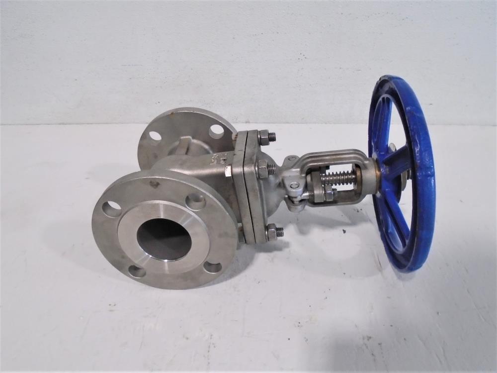 Chicago Valves 2" 150# CF8M Gate Valve, Fig #: 2611GR020